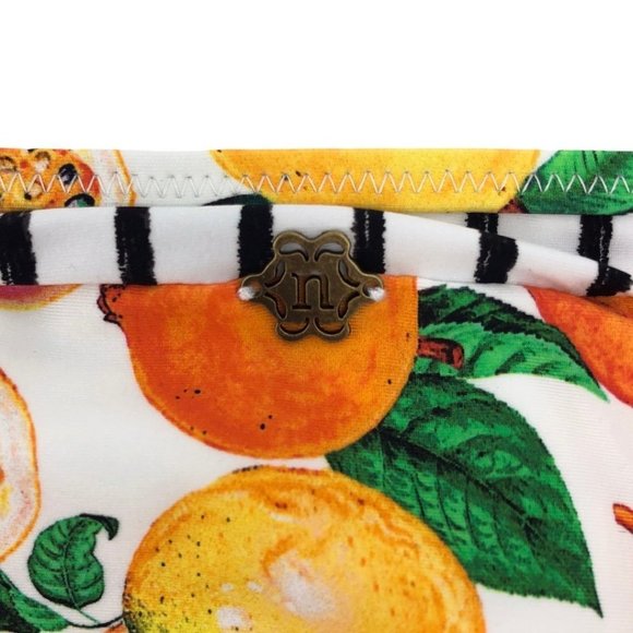 Nanette Lepore Tutti Fruitti Charmer Reversible Bikini Bottoms NWT Sz 14 - Picture 10 of 13